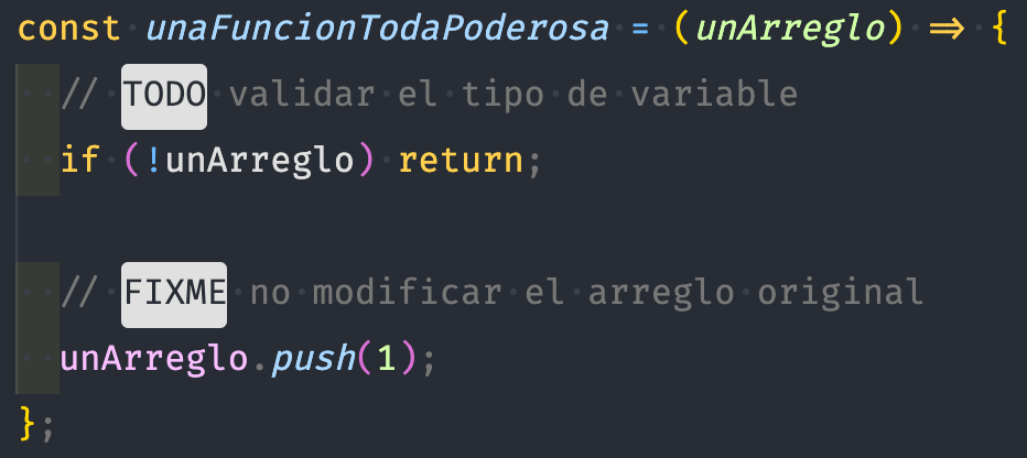 TODO tree code